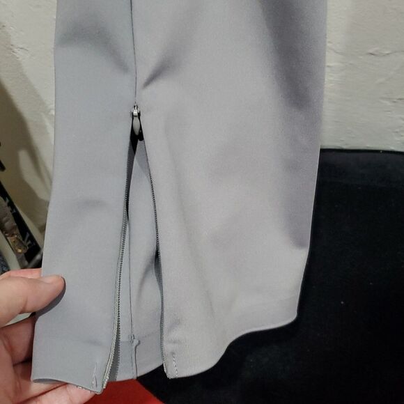 Maniere De Voir Stylish Silver Gorpcore Pants with Cargo Pockets Size 4 - Picture 12 of 16